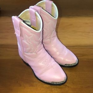 Durango pink cowgirl boots